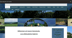Desktop Screenshot of eifelstuebchen-babel.de